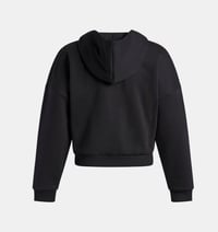 Under Armour Rival Flc Piped HZ Hoodie Siyah Kadın Sweatshirt 6003707-005