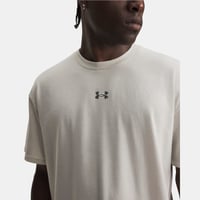 Under Armour Ua M Hwt Metal Logo Ss Beyaz Erkek T-Shirt 6013618-110