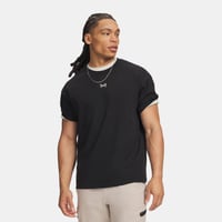 Under Armour Ua M Hwt Metal Logo Ss Siyah Erkek T-Shirt 6013618-008