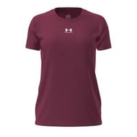Under Armour Ua Rival Core Ss Kırmızı Kadın T-Shirt 1383648-622