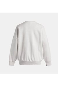 Under Armour UA Rival Fleece OS Crew Gri Kadın Sweatshirt 1386463-023