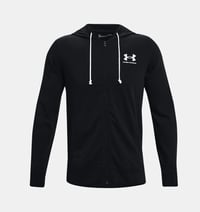 Under Armour UA Rival Terry LC FZ Siyah Erkek Ceket 1370409-001