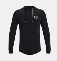 Under Armour UA Rival Terry LC HD Siyah Erkek Sweatshirt 1370401-001