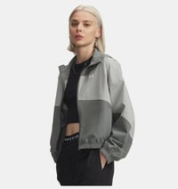 Under Armour UA Rival Woven Jacket Yeşil Kadın Ceket 1389631-709