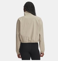 Under Armour UA Unstoppable Wvn Pullover Bej Kadın Sweatshirt 6007026-299