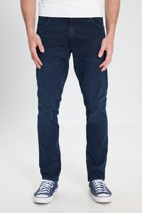 Wrangler Larston Denim Pantolon Lacivert Erkek Kot Pantolon W18S4014805