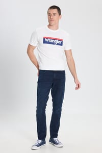 Wrangler Larston Denim Pantolon Lacivert Erkek Kot Pantolon W18S4014805