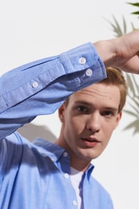 Wrangler Uzun Kollu Gömlek Lacivert Erkek Gömlek W5A3BMX50