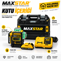 12 çizgili lazer hizalama terazi