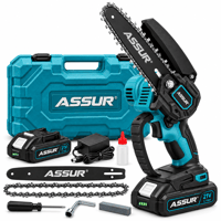 ASSUR 21V Şarjlı Mini Dal Budama Testeresi 6 İnç Çantalı Set