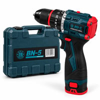 BN-5 16.8V Kömürsüz Akülü Vidalama Matkap 30 Nm Çift Akülü 2.0Ah Full Set Çantalı