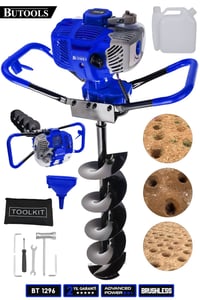 BS-29 14000 Rpm Benzinli Motorlu Toprak Burgu Toprak Delme Makinesi