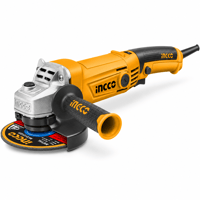 INGCO 125 mm Profesyonel Elektrikli Avuç Taşlama Makinesi – Devir Ayarlı Spiral