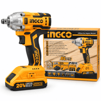 INGCO 20V 2.0Ah P20S Kömürsüz Şarjlı Darbeli Somun Sıkma Makinesi