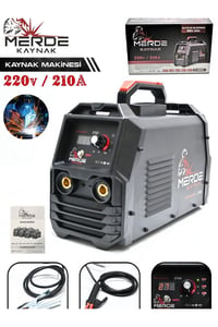 KAYNAK MAKİNASI 210 AMPER SİYAH