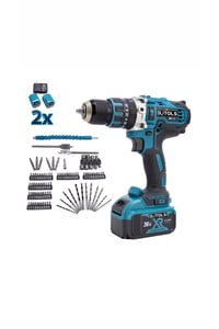 KÖMÜRSÜZ ŞARZLI VİDALAMA DARBELİ 2X 84 PARÇA