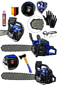 LGM5800 Benzinli 2.4Hp Magnezyum Karter Zincirli Ağaç Odun Kesme Motoru Makinesi