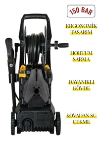 POWER-7 VE GENEL MARKALAR 150 BAR ARAÇ YIKAMA TANZIKLI KÖPÜKLÜ SET ŞEKLİNDE