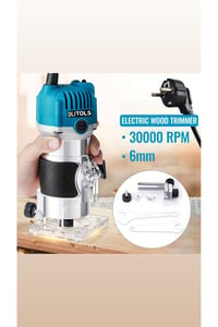 PROFOSYONEL FREZE 6 MM MAKİNASI
