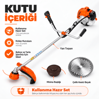 TIRPAN MOTORU OT BİÇME BENZİNLİ YAN TİPİ