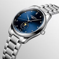  Longines L2.919.4.97.6  Master Collection Moon Phase 42 mm Erkek Kol Saati
