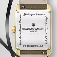 Frederique Constant Classics Carrée Calendar Moonphase FC-265S4C5 Erkek Saati