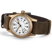 Hamilton 38 mm Khaki Field Mechanical Bronze H69459510  kol saati