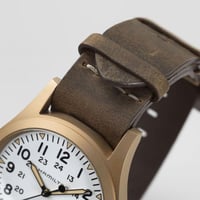 Hamilton 38 mm Khaki Field Mechanical Bronze H69459510  kol saati