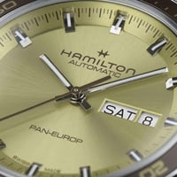 Hamilton American Classic Pan Europ Day Date Auto 42mm Erkek Kol Saati H35445860