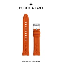 Hamilton Scuba 40mm için Kauçuk Kordon H690000209