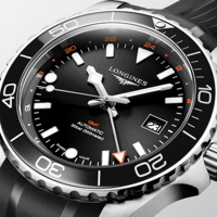 Longines HydroConquest 43mm GMT L3.890.4.56.9 Erkek Kol Saati
