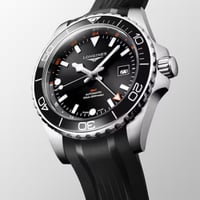 Longines HydroConquest 43mm GMT L3.890.4.56.9 Erkek Kol Saati