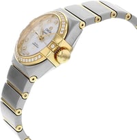 Omega Constellation 123.25.27.20.55.003 Çelik-Altın Bayan Saati
