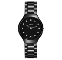RADO TRUE ThinLine Diamonds R27742732 Seramik BAYAN SAATİ