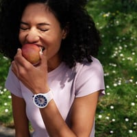 Swatch Big Bold BioCeramic SB03M105 Diversipink Unisex Kol Saati