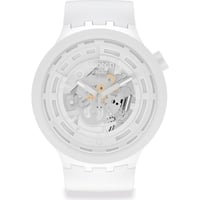 Swatch Big Bold BioCeramic SB03W100 C-White Unisex Kol Saati