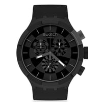 Swatch Big Bold SB02B400 Checkpoint Black Chrono Erkek Saati