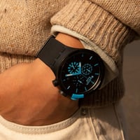 Swatch Big Bold SB02B401 Checkpoint Blue Chrono Erkek Saati