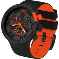 Swatch Big Bold SB02B402 Checkpoint Red Unisex Chrono Kol Saati