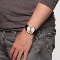Swatch Irony Skin SS07S118 Smart Stitch Unisex Kol Saati