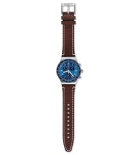 Swatch Irony YWS466 Casual Blue Chrono Erkek Saati 