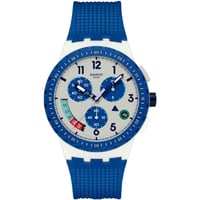 Swatch It's Time SUSM409 42mm Kronograf Erkek Kol Saati