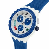 Swatch It's Time SUSM409 42mm Kronograf Erkek Kol Saati
