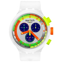 Swatch SB02K100 Neon Jelly Unisex Kol Saati