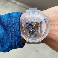 Swatch SO27E100 Big Bold Jellyfish Unisex Kol Saati