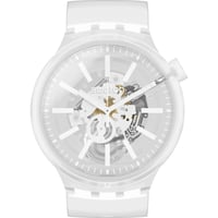 Swatch SO27E106 Big Bold WhiteInJelly Unisex Kol Saati