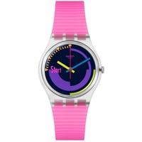 Swatch SO28K111 Neon Pink Podium Bayan Kol Saati