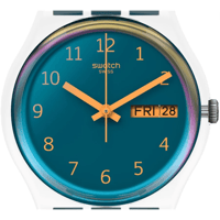 Swatch SO28K700 Blue Away Unisex Saat