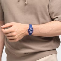 Swatch SO28N703 Blue to Basics Unisex Kol Saati