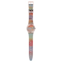 Swatch SO28Z700 Turner's Scarlet Sunset Bayan Saati